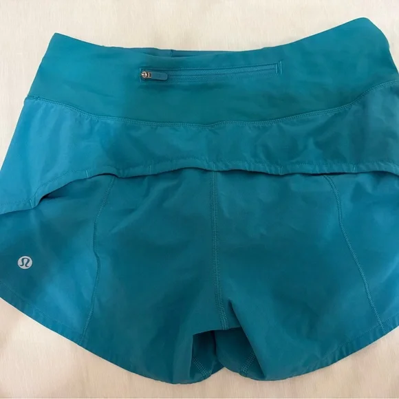 Lululemon Teal Women's Shorts - Picture 2 of 4